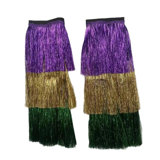 

1 пара женских гетр, легкие эластичные проволочные пластиковые материалы, лоскутный цвет, рукава для ног, карнавальные сценические выступления, праздничные вечеринки, аксессуары разноцветный