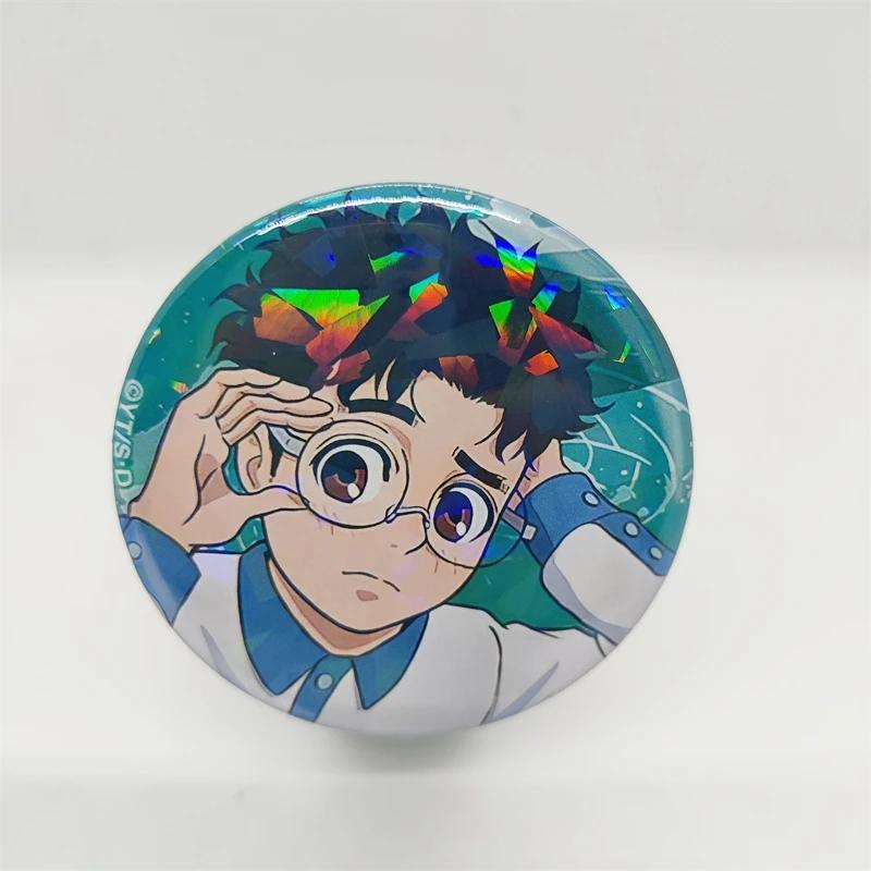 HOT Anime DANDADAN S.h.figuarts Dandadan Ayase Momo Takakura Ken Pin Badge Cartoon Decor Creative Brooch Gifts for Fans