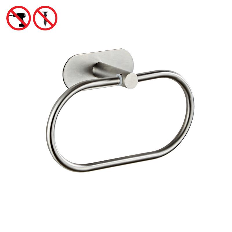 ELLEN Bathroom Hardware Set Brushed Gold Robe Hook Towel Bar Toilet Paper Holder Bath Bathroom Accessories EL1001G