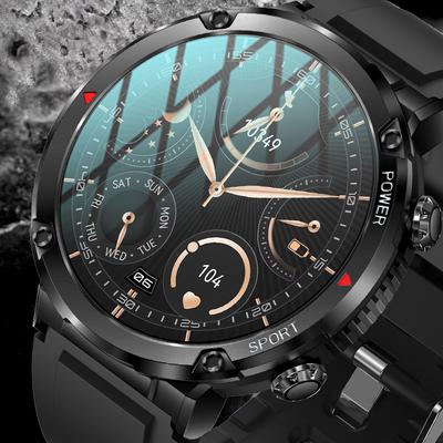 Military Outdoor Sports Watches Men Bluetooth Call Smartwatch Men Bluetoothcall Clock Waterproof Smart Watch For Android Ios