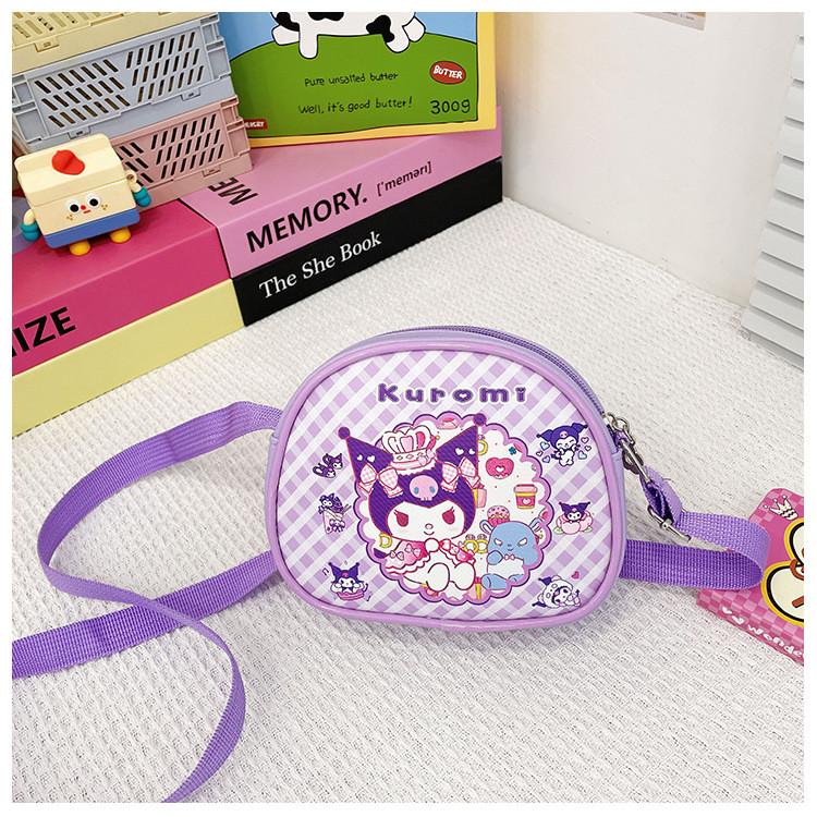 Trendy Lightweight Kids Crossbody Shoulder Bag Fashionable Cute Cartoon Backpack For Girls