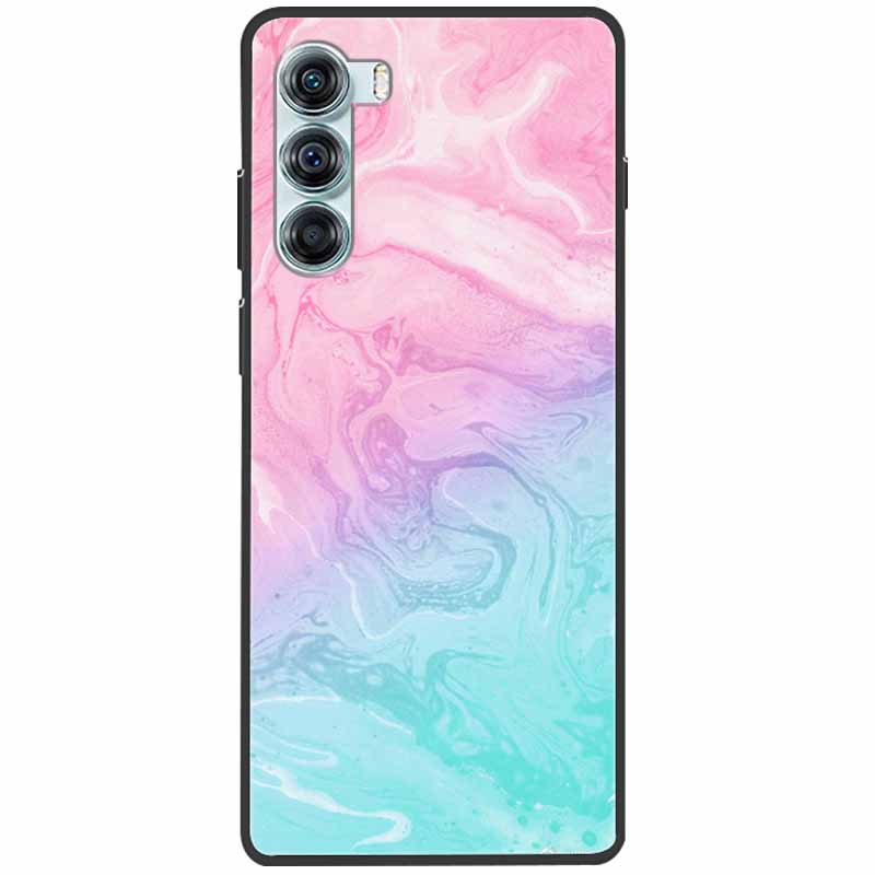 Cool Soft Cover For Moto G200 5G Case G 200 Silicone Black Protective Cases For Motorola Moto G200 5G Cover for MotoG200 Cute