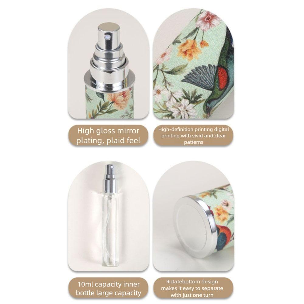Empty Spray Bottle Refillable Perfume Atomizer Bottle for Travel Cosmetic Dispenser