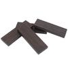 4pcs MX0126D Ebony DIY Knife Scales Musical Instrument Accessories 120 x 40 x 10mm
