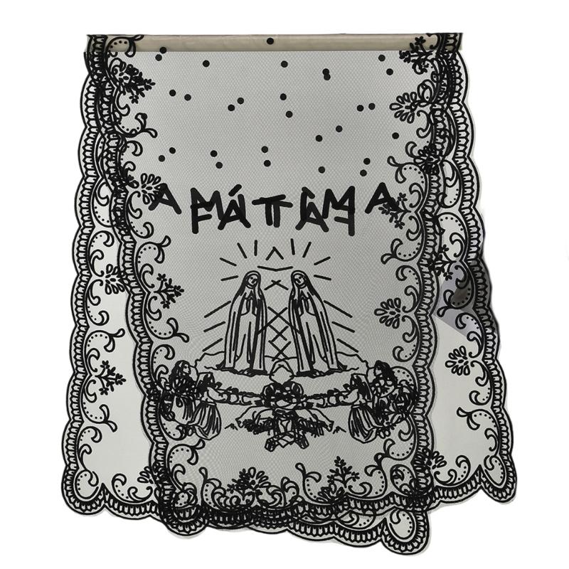 Нежный кружевной шаль Шаль для пляжного отдыха Универсальный кружевной элегантный женский шаль для религиозных церемоний чёрный