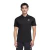 adidas Climacool Freelift Comfortable Skin-Friendly Breathable Sweat-Wicking Short Sleeve Polo Shirt Men Polo Shirts Black JH3381