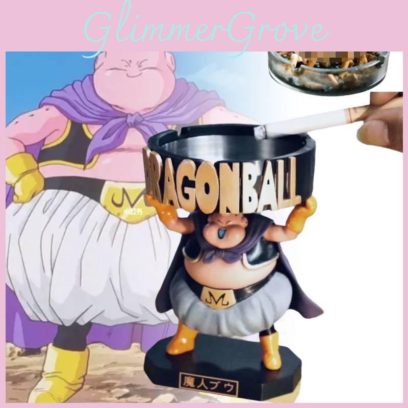 Cute Dee Seven Dragon Ball Majin Buu Gk Ashtray 13cm Pvc Figure Perfect For Fans