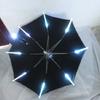 Creative Colorful Flash LED Light Windproof Sun Rain Night Protection Umbrella