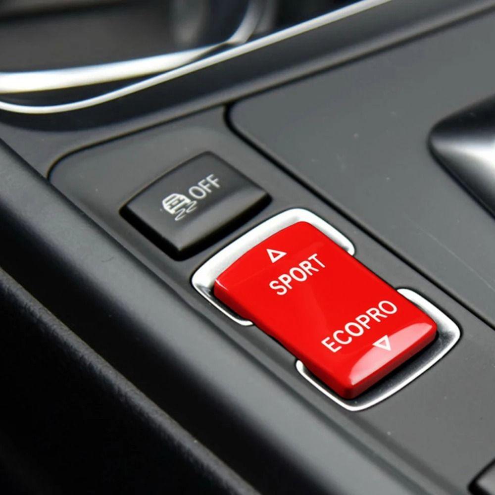 Sport Buttons Car Gear Panel Control Switch Car Button Protective Cover Replace Parts
