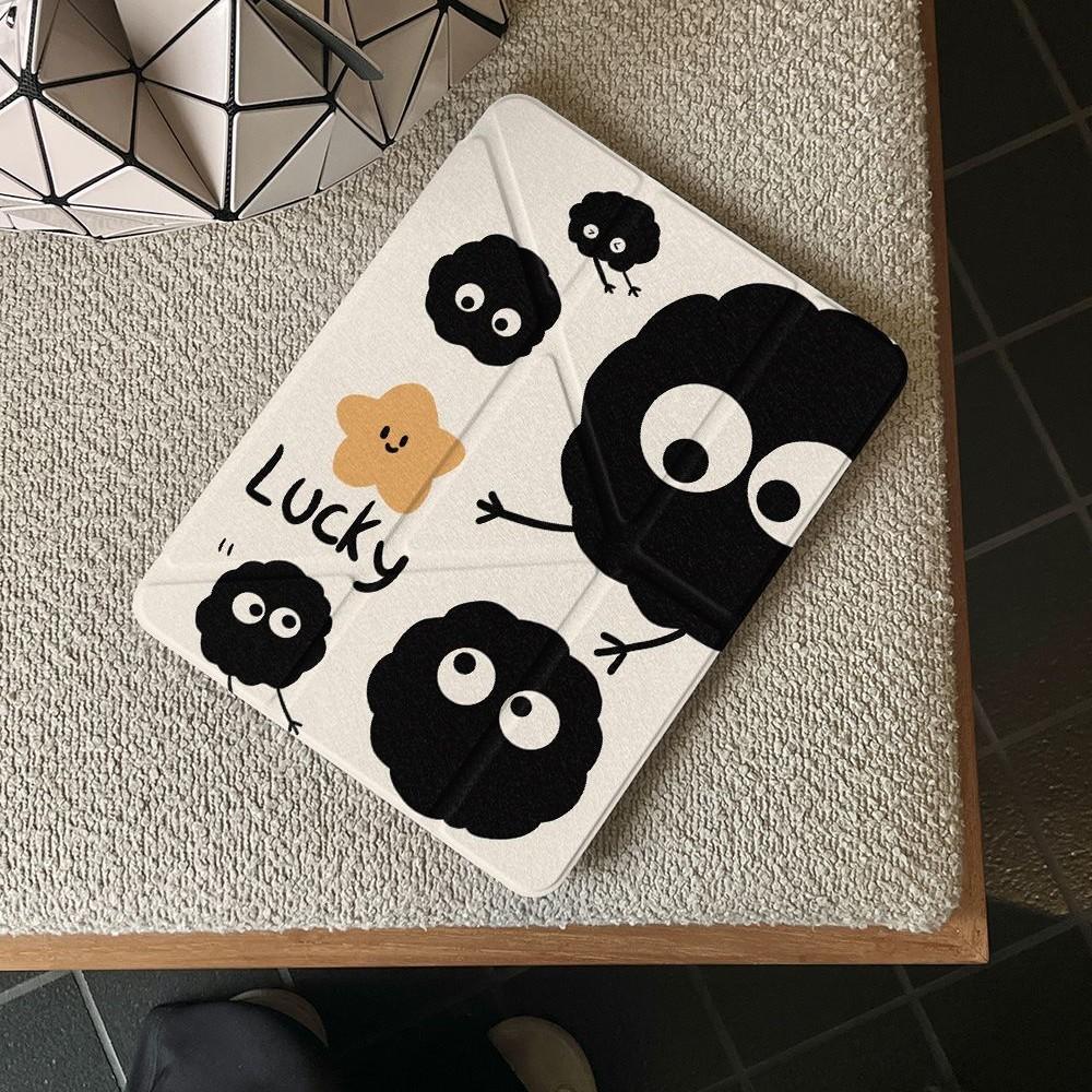 Little Coal Ball Apple iPad Air 7/6/5 tablet case, Pro tablet shell, 11/10/9 protective case