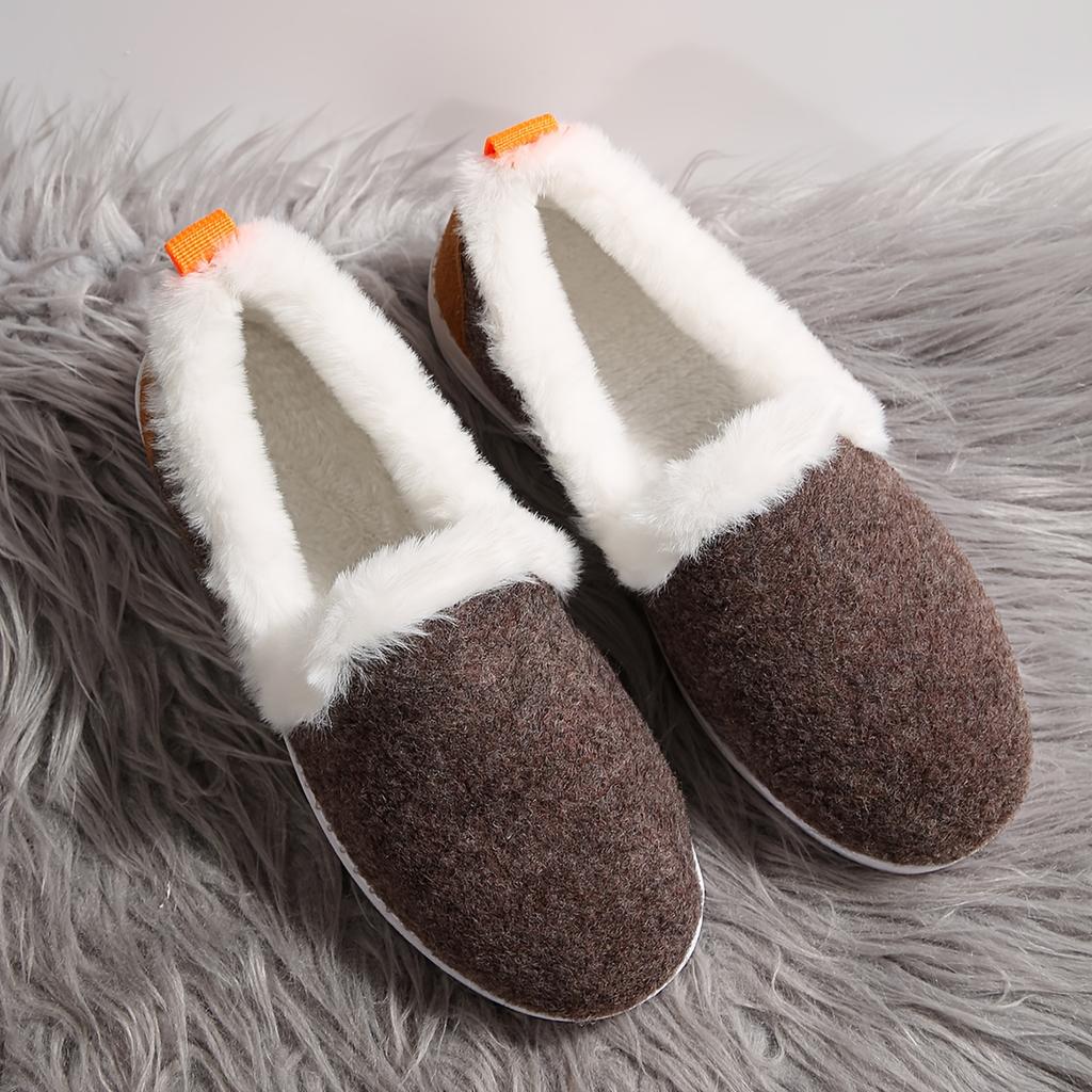 Winter New Indoor and Outdoor Women's Fashionable with Plush Comfortable Warm and Lightweight Women's Shoes