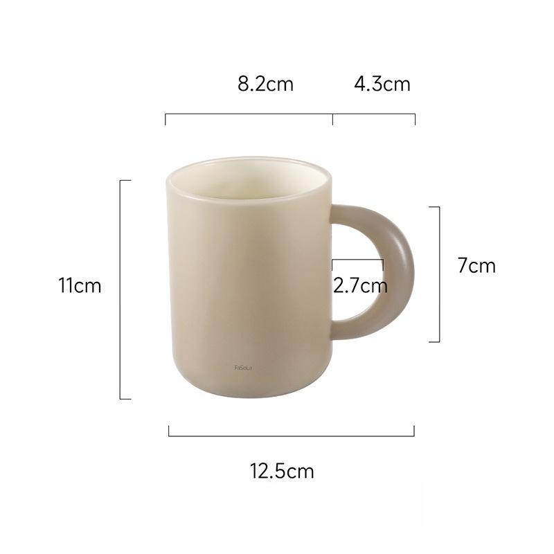 Toothbrush Cup High Temperature Resistant Large Capacity Dormitory Washing Cup Household Couple Simple Mouthwash Cup