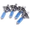 4Pcs H7 Bulb Xenon Optical Halogen 8500K Ultra White 12V 100W Superstar