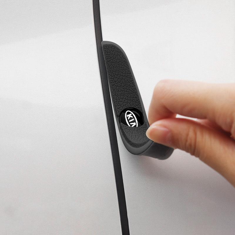 4Pcs Car Door Anti-Collision Strip Rearview Mirror Protection Sticker For Kia Sauer CUB CEED Cerato Forte K8 K900 Optima Picanto RIO