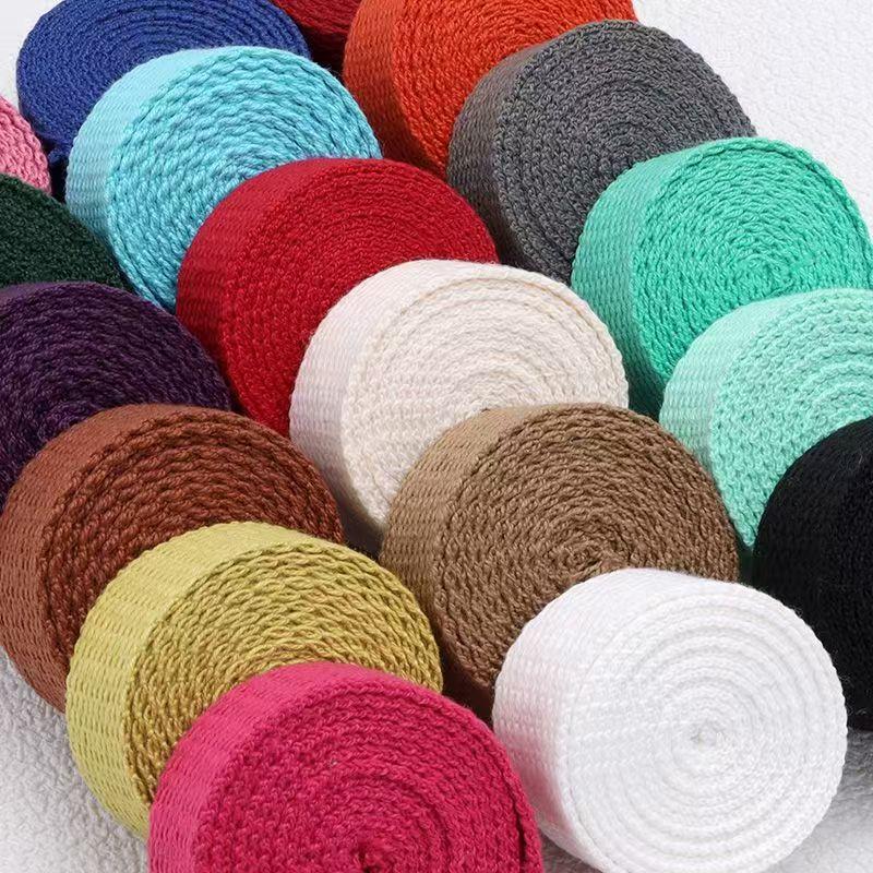 Rucsac din bumbac și poliester de culoare directă, cu accesorii vestimentare pentru bagaje, curea de yoga îngroșată, chingă din bumbac și poliester cu mărgele