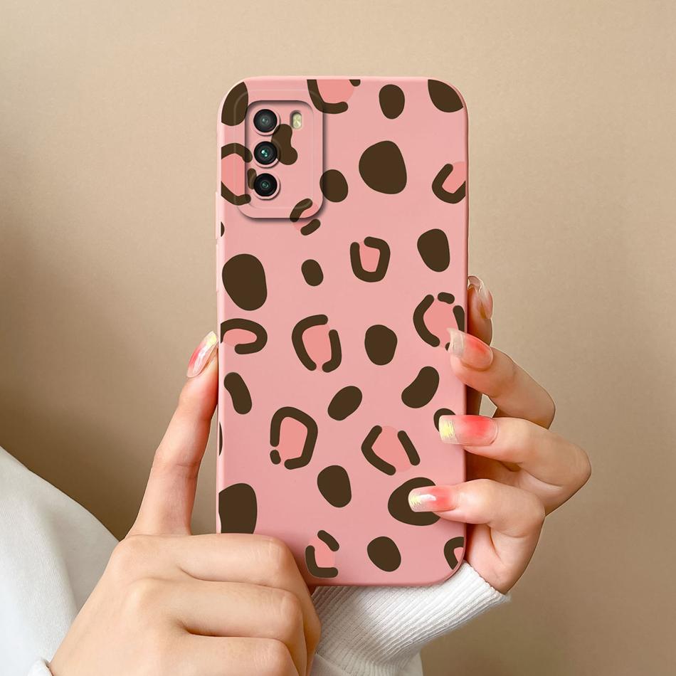 For Poco M3 Pro Case Cartoon Soft Liquid Silicone Full Coverage Anti Drop Phone Shell For Xiaomi Poco M 3 Pro M3Pro Bumper Funda
