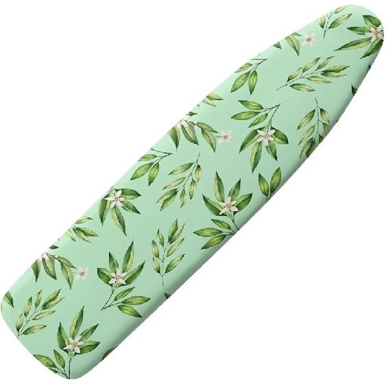 Floral Pattern Iron Board Cover 15x54 Ironing Board Cover with Elastic Edge Scorch Stain Resistant Ironing Board Covers Iron Table Cover