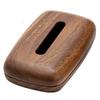 Vintage Style Wooden Tissue Box Holder Home Hotel Living Room Tissue Box Desktop Tissue Case Easy Refill Table Napkin Organizer