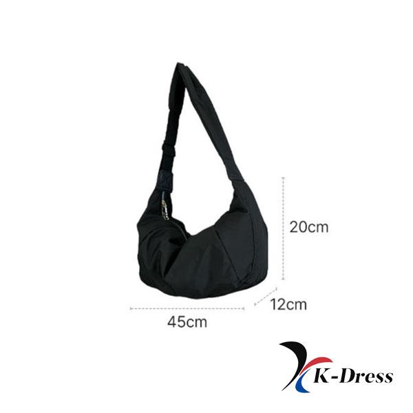 Unisex Nylon Hobo Bag Crossbody Messenger Men Women Shoulder Bag