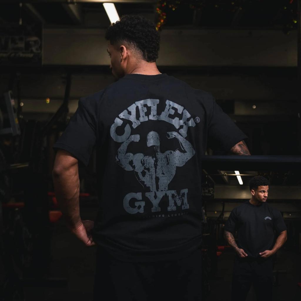 Iconic Oversized Gym Fitness Training Gym Leisure TShirt Mens and Womens Luxury Brand Top 2026 New Art