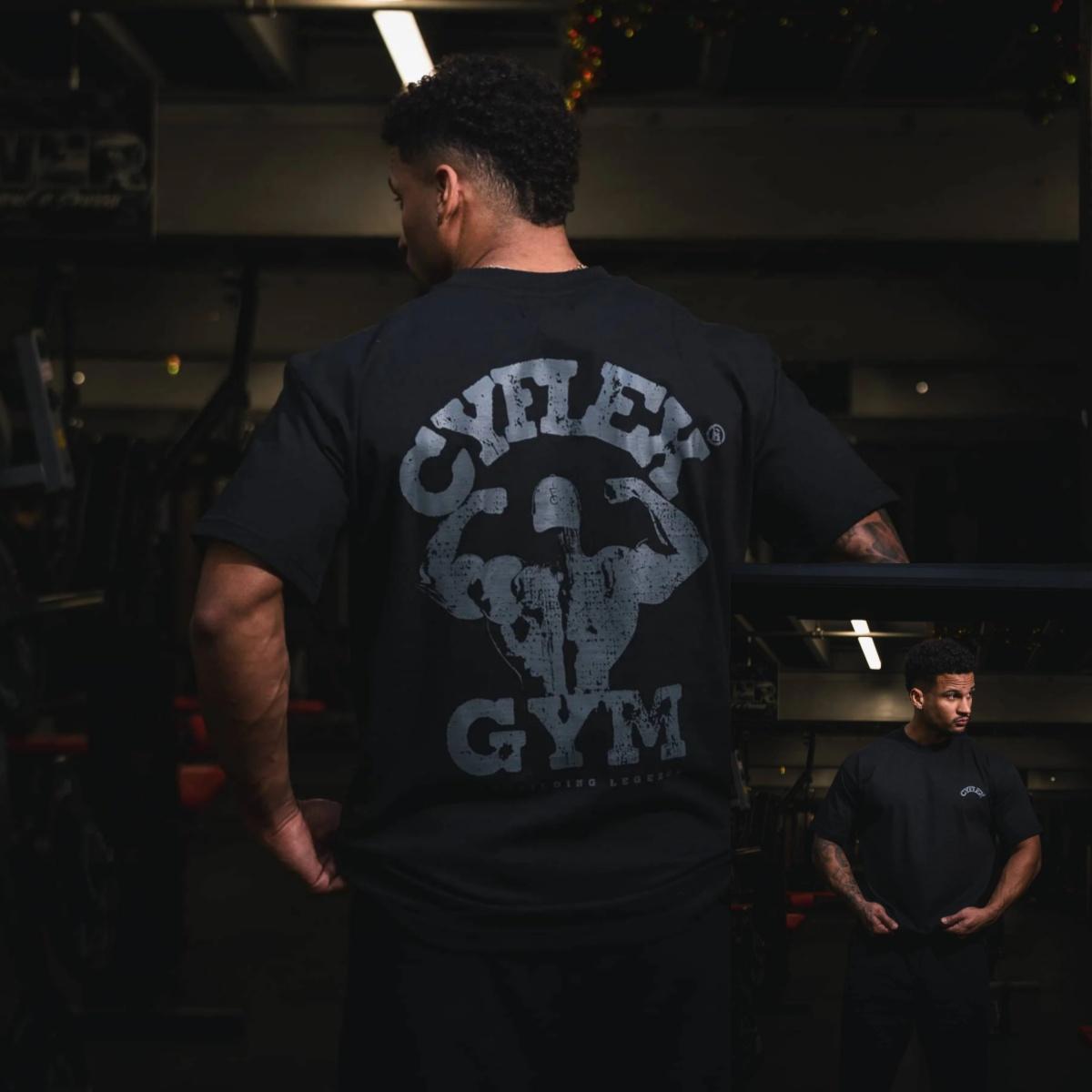 

Iconic Oversized Gym Fitness Training Gym Leisure TShirt Mens and Womens Luxury Brand 4XL