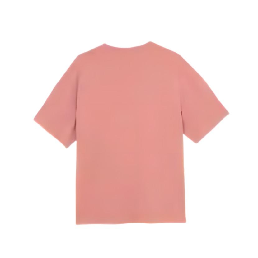 Puma Sports Running Training Fitness Quick-Dry Breathable Round Neck Short Sleeve T-Shirt Men Tops Rose-Pink 533100-24