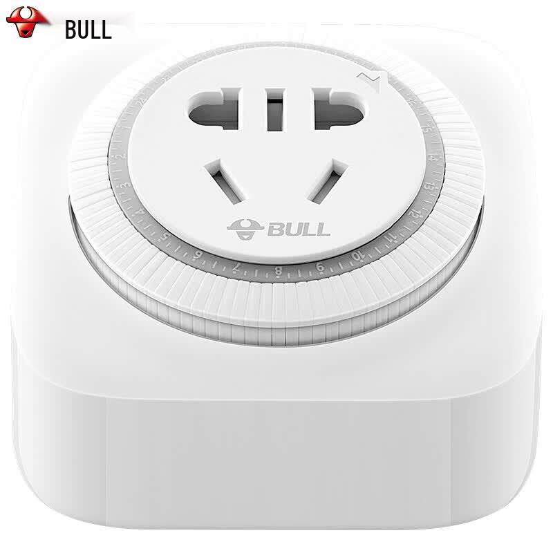 BULL 16A Mechanical Timer Socket GND-2D