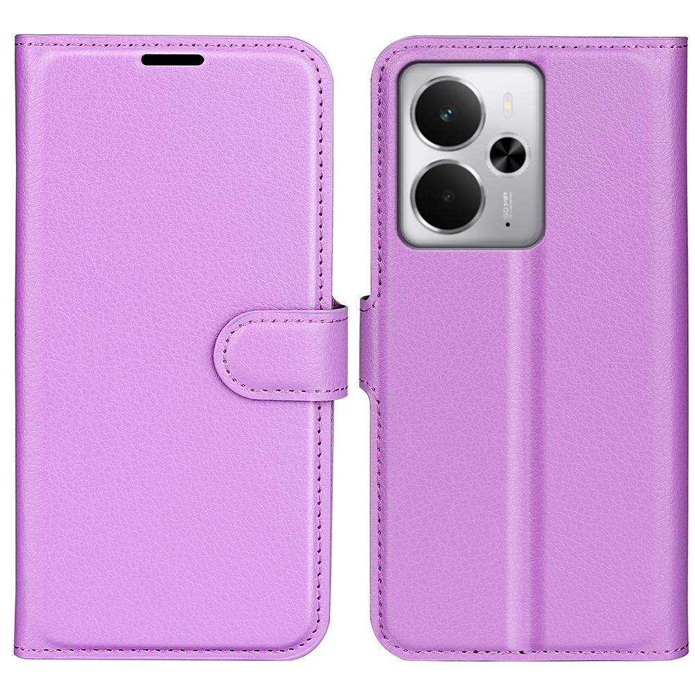 For Realme 14 5G Case Litchi Texture Shockproof Leather Wallet Phone Cover