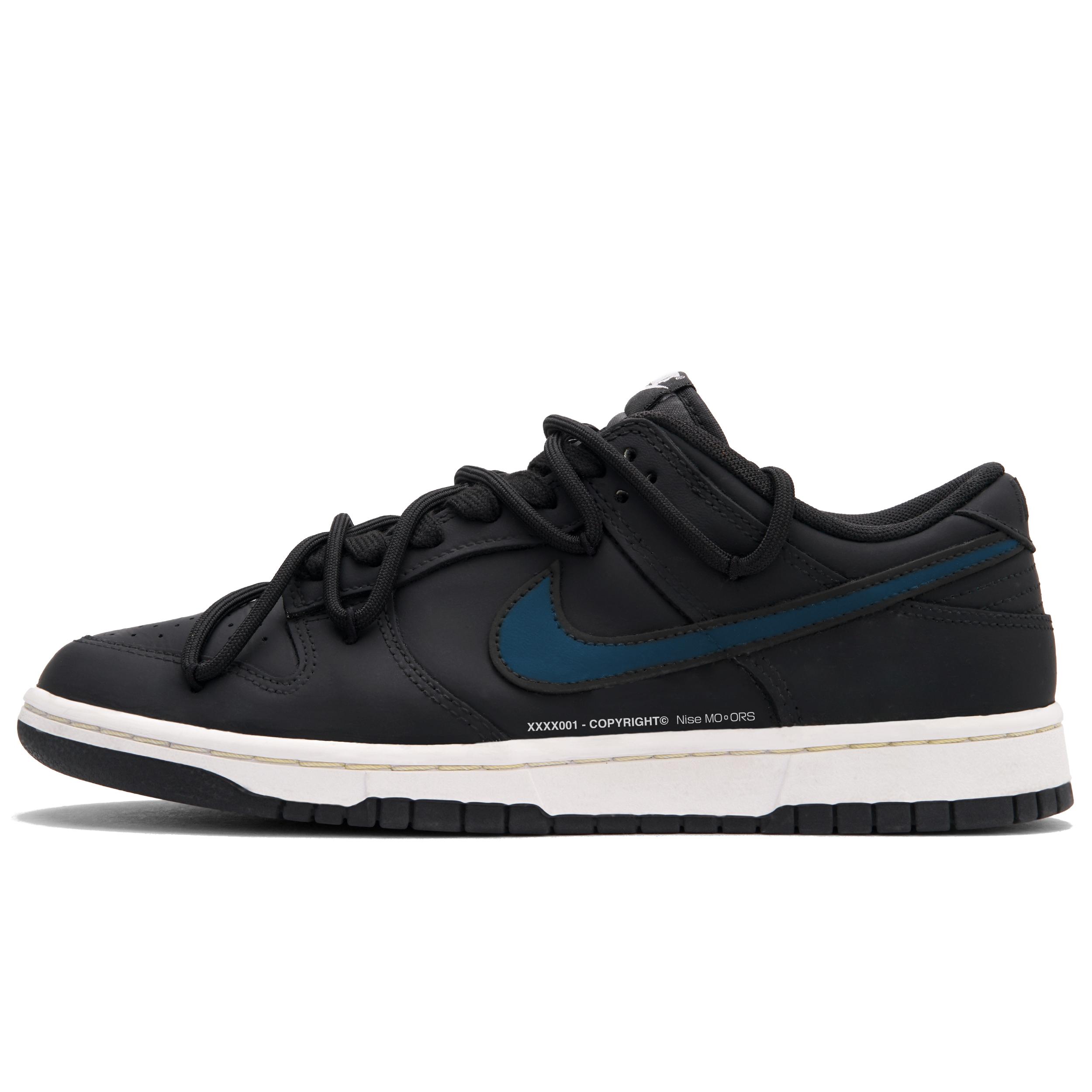 

Nike Dunk Prohibited Area C Low top Skateboard Shoes Unisex Black Blue HF5441-100(Team62-C) 40