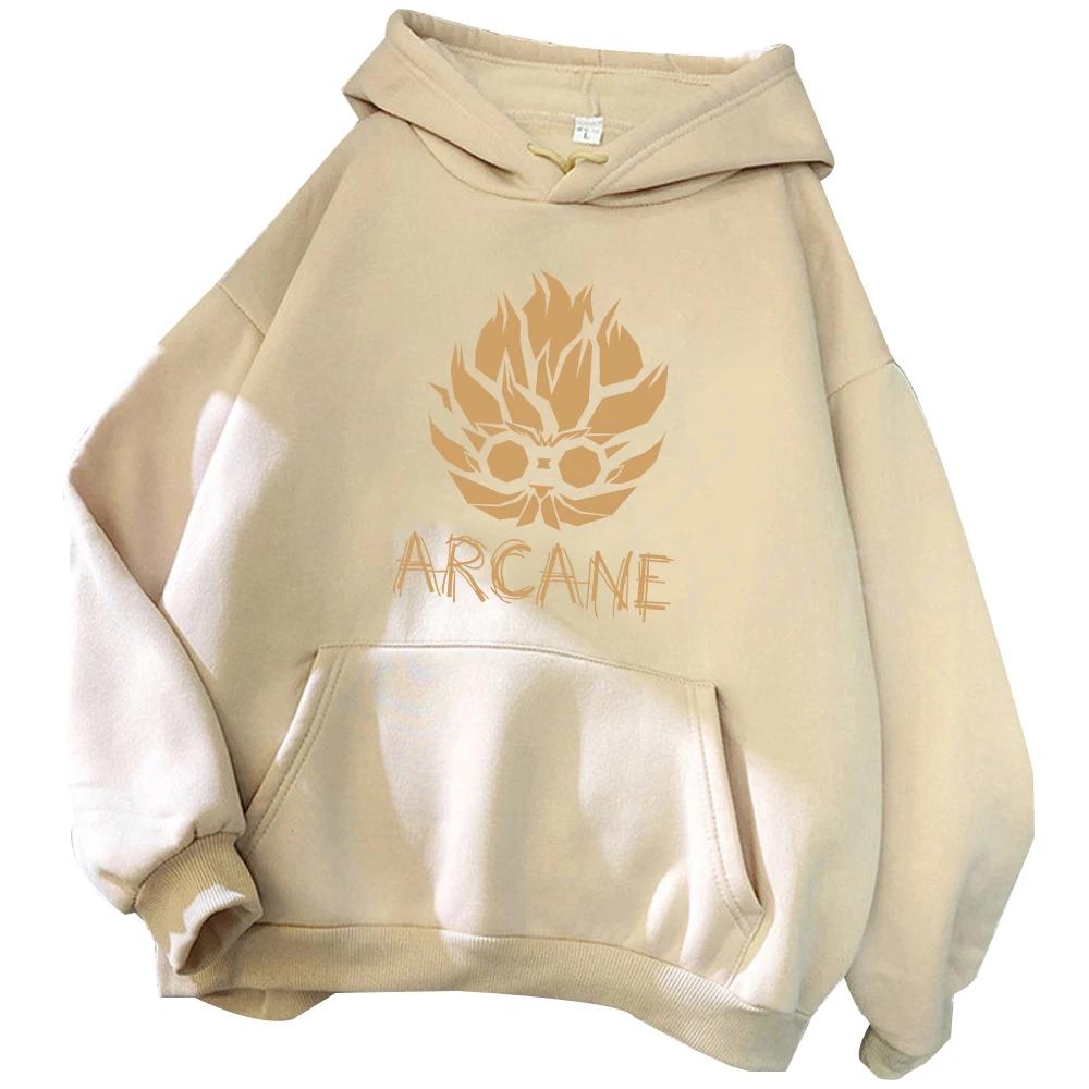 Arcane Heimerdinger Sudadera con capucha de estilo minimalista Harajuku Jersey Tops Sudadera Regalo para fanáticos
