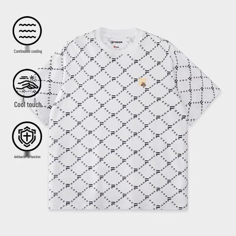 FILA FUSION Парная вязаная футболка с коротким рукавом S