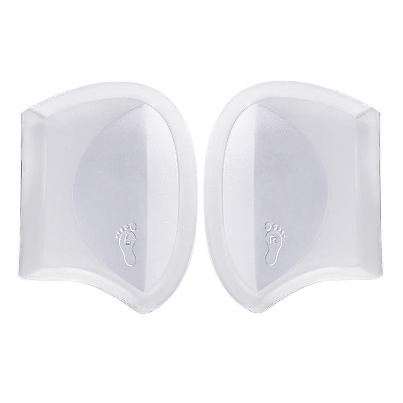 Женские гелевые стельки-супинаторы для высоких каблуков, подушечки под переднюю часть стопы - Утолщенные, Нескользящие, Прозрачные, Мягкие