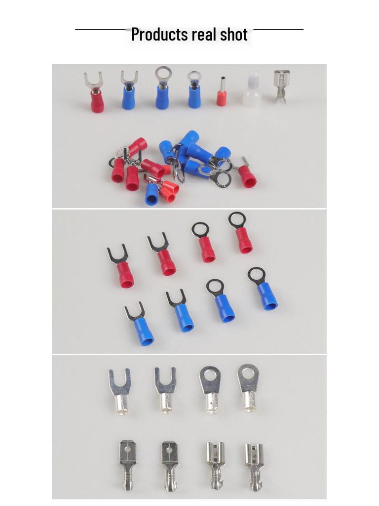 Cold-Pressed Wiring Terminal Set - 280 Pieces | Cross-Border Hot-Selling Product