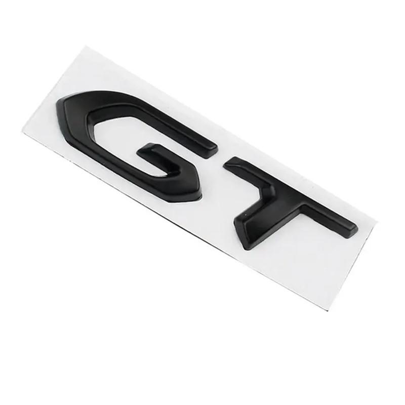 3D Metal Logo GT Emblem Letters Car Rear Trunk Badge For Car 208 2008 205 508 5008 207 408 308 3008 GT Sticker Accessories