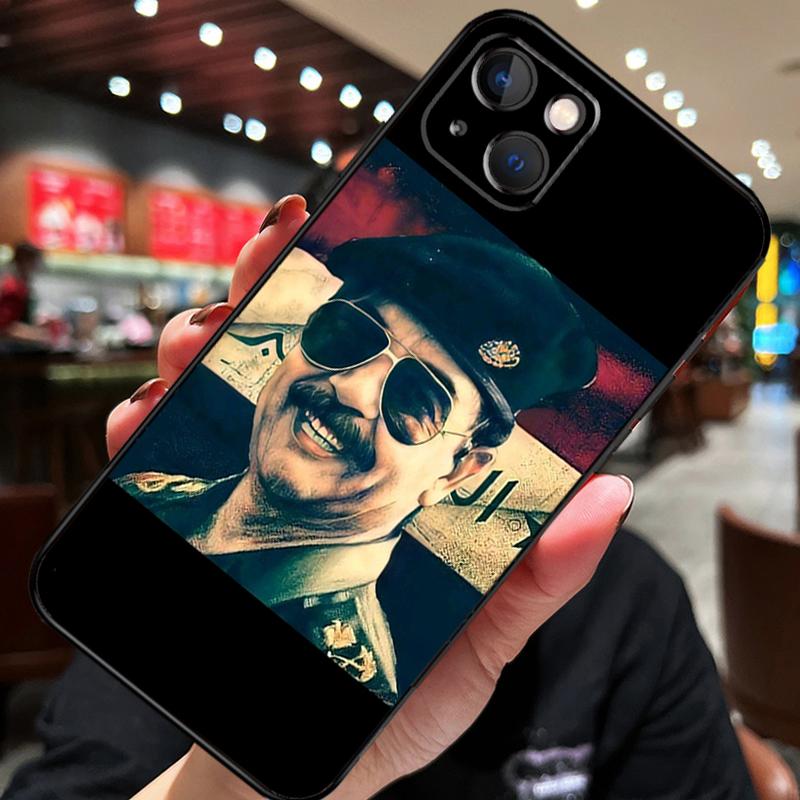 Etui Fashion Saddam Hussein Iraq Arabic Case For iPhone 11 14 Pro Max 12 Mini 13 Pro Max 6 7 8 Plus X XR XS Max SE 2020 Cover