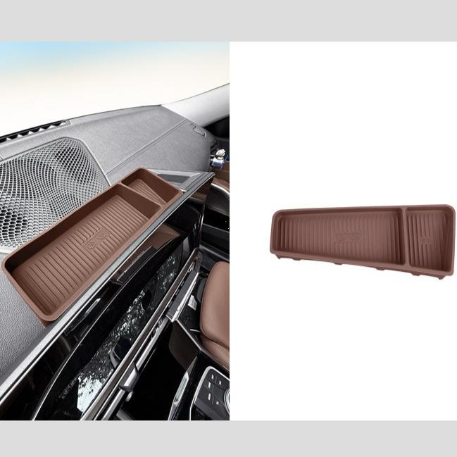 Pour BMW Série 3 G20    Écran de Navigation Boîte de Rangement Arrière Moulures Intérieures en Silicone