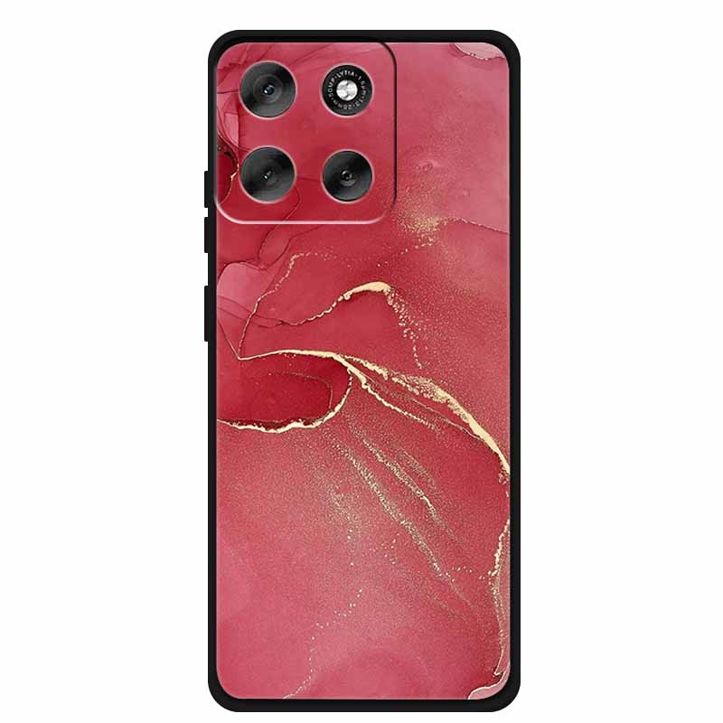 For Moto G86 G 86 Marble Case Luxury Silicone Phone Back Cover etui New Coque TPU Soft Cases for Motorola MotoG86 Funda Shield