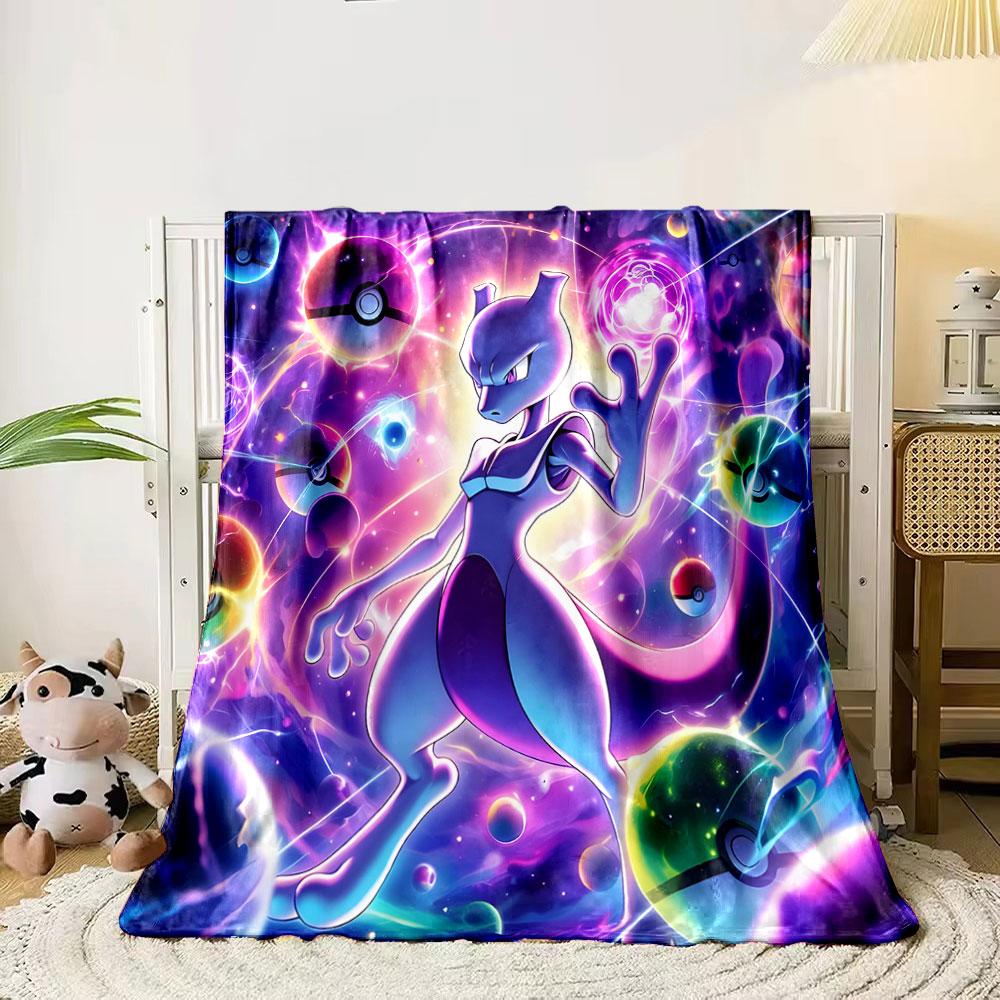 

A glowing figure amidst vibrant energy streams and floating spheres. for all seasons blanket lunch break throw gift 80cm x 120cm