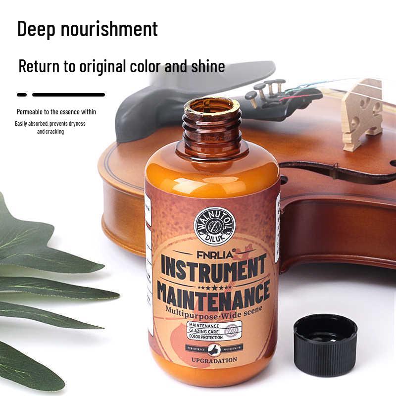

String Instrument Care Oil: Clean, Polish, & Nourish Violin, Guitar, Viola, Cello Fingerboards