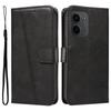 For Xiaomi Redmi 15C 4G (173mm) Wallet Case T-Shape Lines Leather Phone Cover Stand