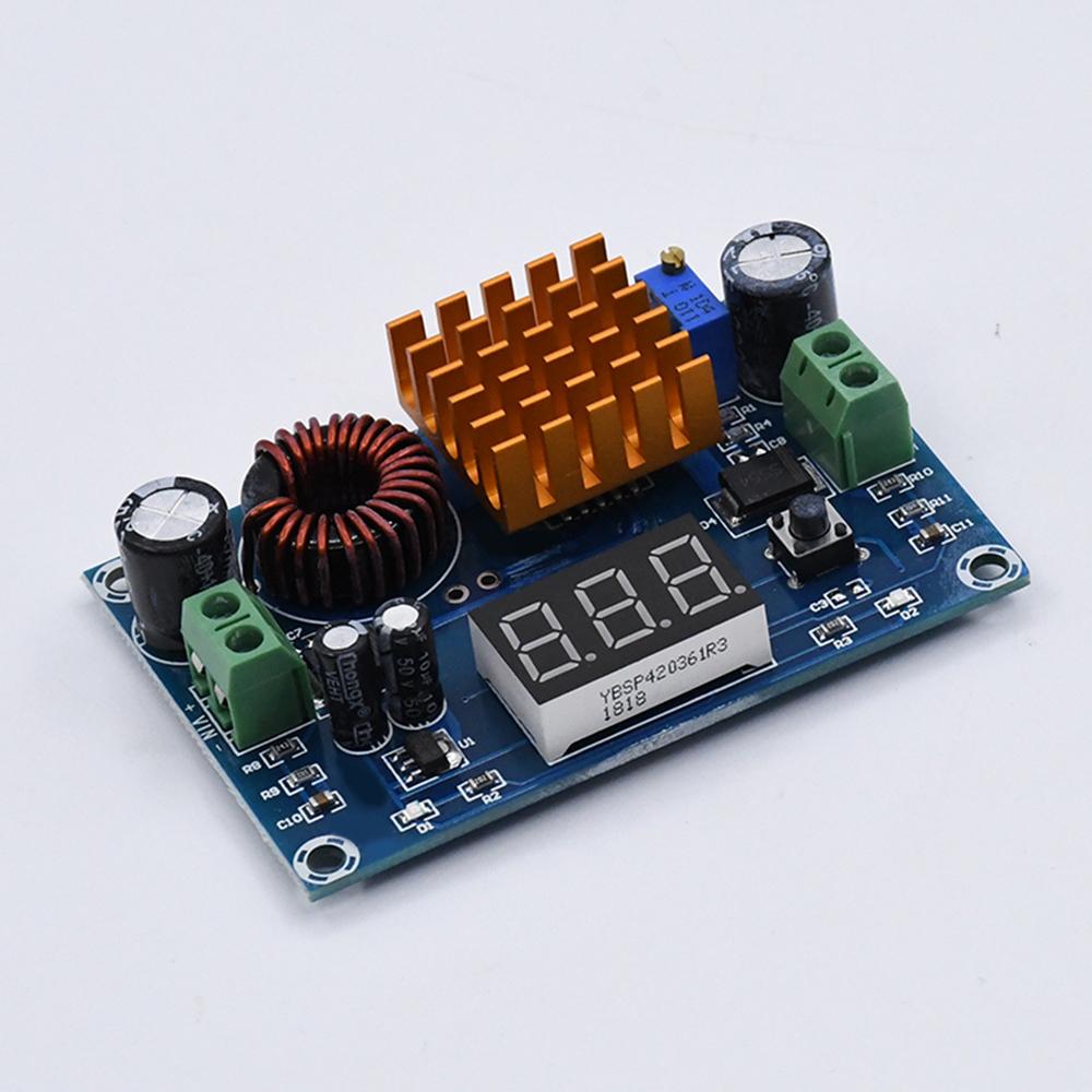 Scheda Boost Digitale 100W Alta Potenza Modulo Step-up Regolatore di Tensione Regolabile 4-35VDC A 5-45VDC