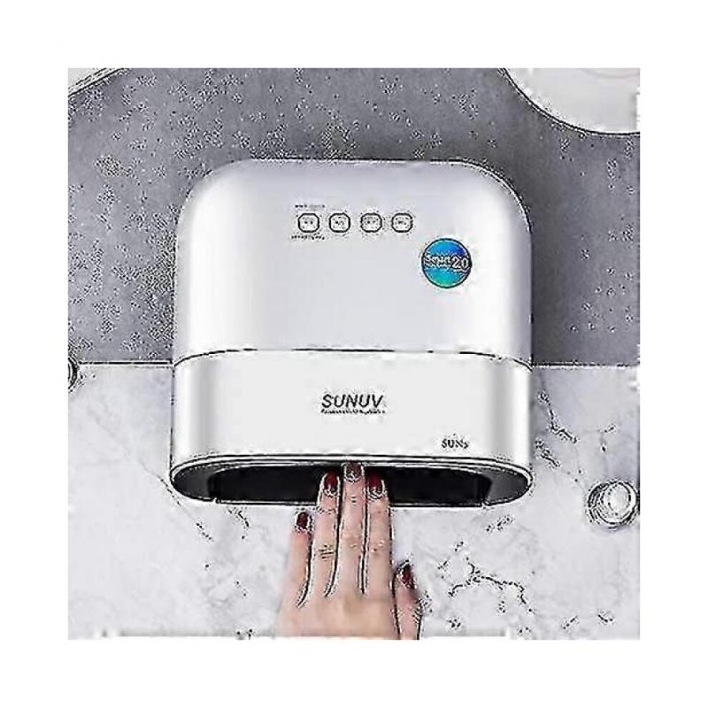 Led Nail Lamp, Sunuv 48w Professional Nail Dryer with Automatic Sensor And Lcd Display for Home And Nail Salon