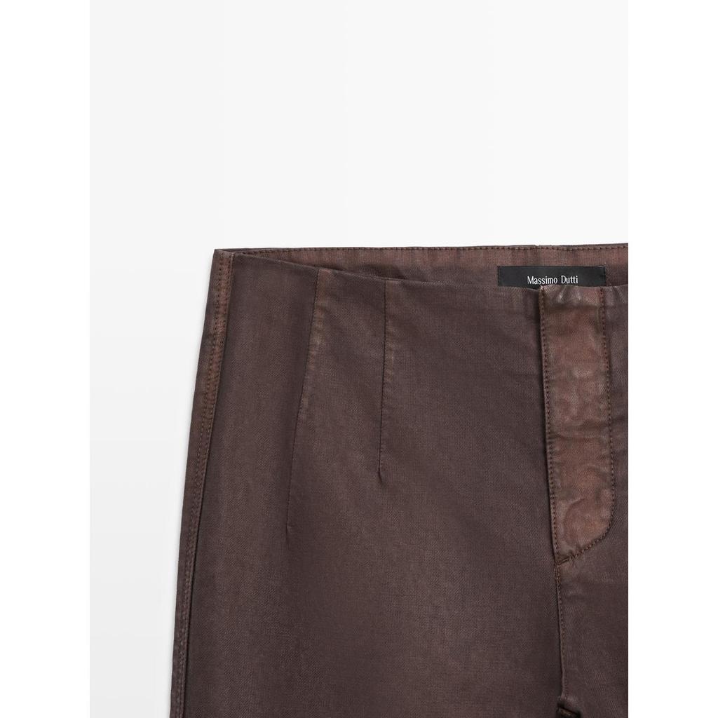 Masimodutti Bell-Bottom Pants