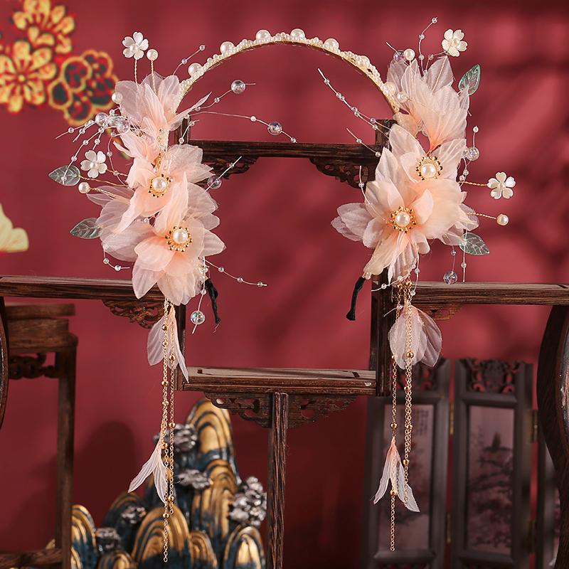 Elegant Ancient Chinese Hanfu Hair Accessories Tassel Headband Fairy Everyday Hairpins Retro Alloy Hairbands