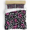 Leopard Print Printed Comfort Duvet Cover Pillow Case Home Textile Quilt Cover Boy Kid Teen Girl Luxury 3pcs Bedding Set