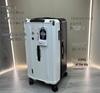 Antibacterial Extra Large Capacity 5-Wheel Trolley with Combination Lock for Check-in and Carry-on