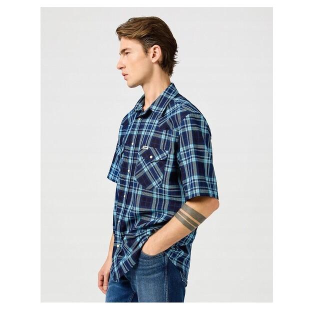Рубашка Wrangler Western Shirt Short Sleeve