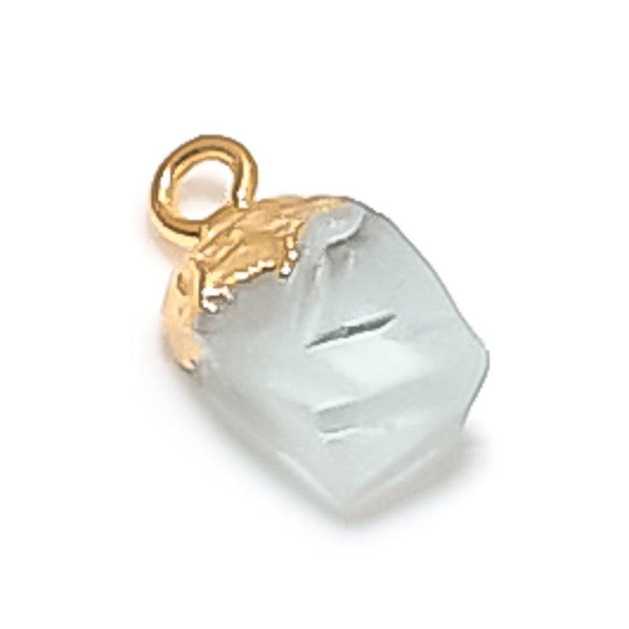 

Natural Crystal Rough Gemstone 925 Sterling Silver Jewelry Pendant 0.59 O3N66