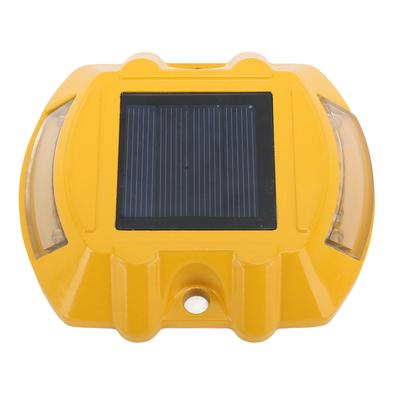 Solar Driveway Marker Lights Aluminum Alloy Waterproof Solar Power Ground Road Stud Lamp for Sidewal