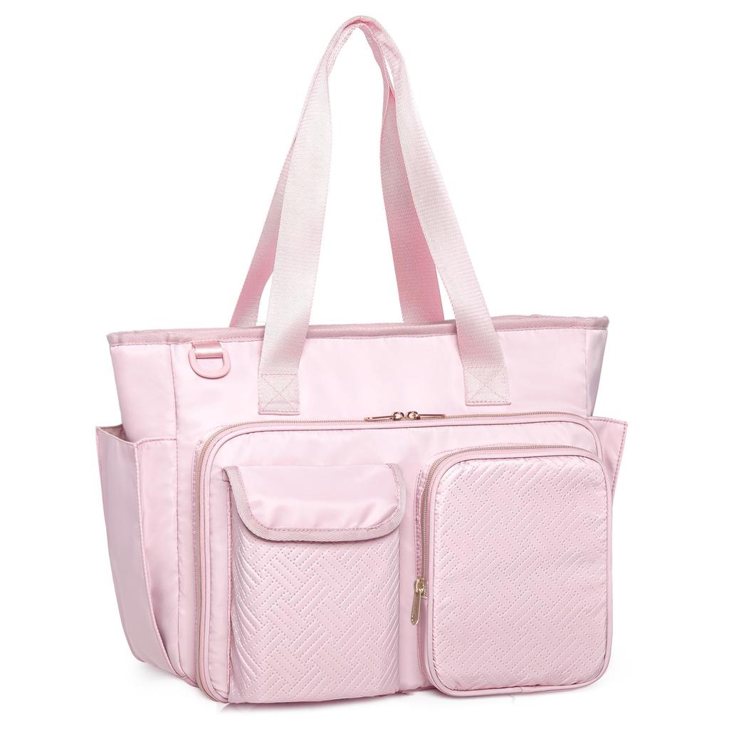 Fasrom Visiting Nursing Visiting Teacher House For Office Compatible with Large Capacity Pink Bag, Bag, Bag, Call, Doctors, Commuting, Bag, Business,